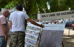 Tenda no parque